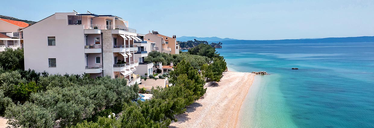 Luxury apartment Tučepi on the beach - Apartment Big Blue