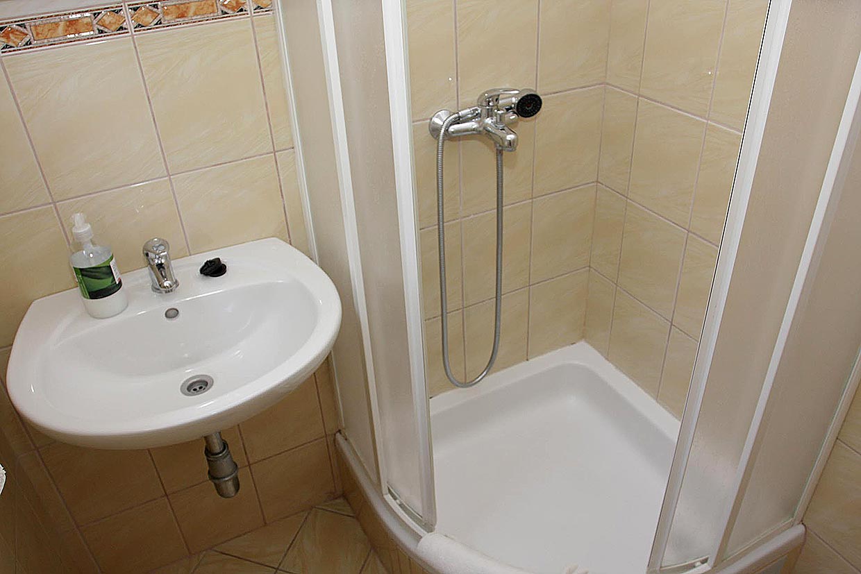 Łazienka z prysznicem, Apartament Ivo A3 / 12