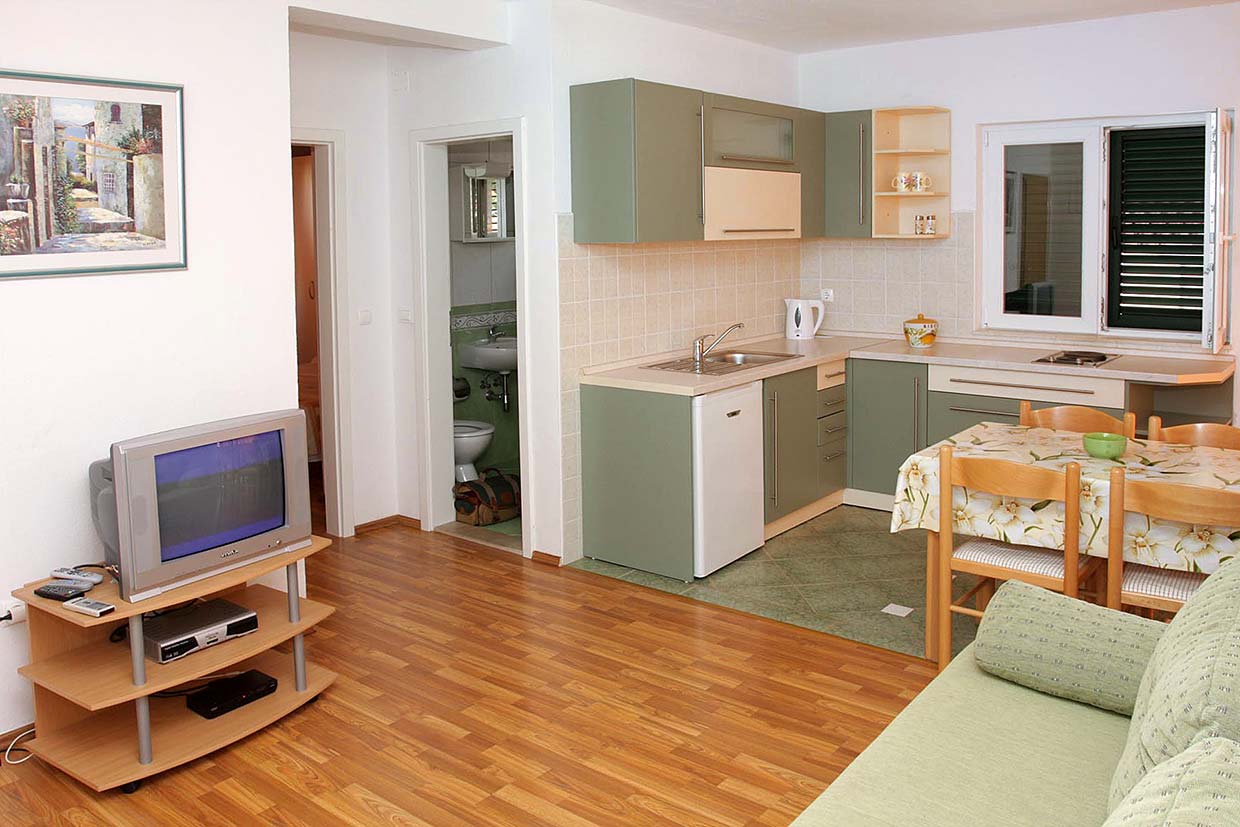 Dużo miejsca w salonie, Apartament Ivo A5 / 02