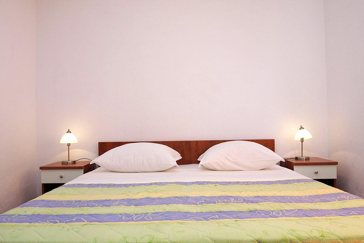 Podwójne łóżko w sypialni, Apartament Ivo A5 / 11
