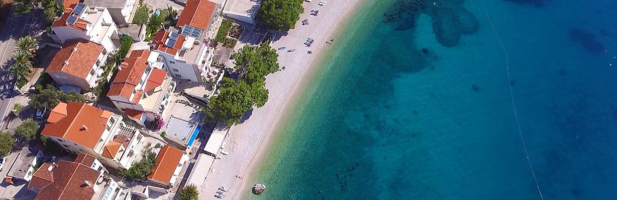 Makarska Kroatien - Ferienwohnung am Strand