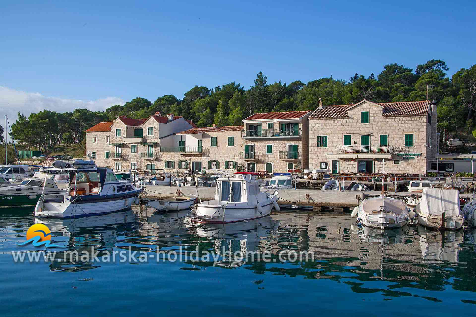 Ferienhaus Kroatien direkt am Meer - Ferienwohnung St. Peter A3 / 04