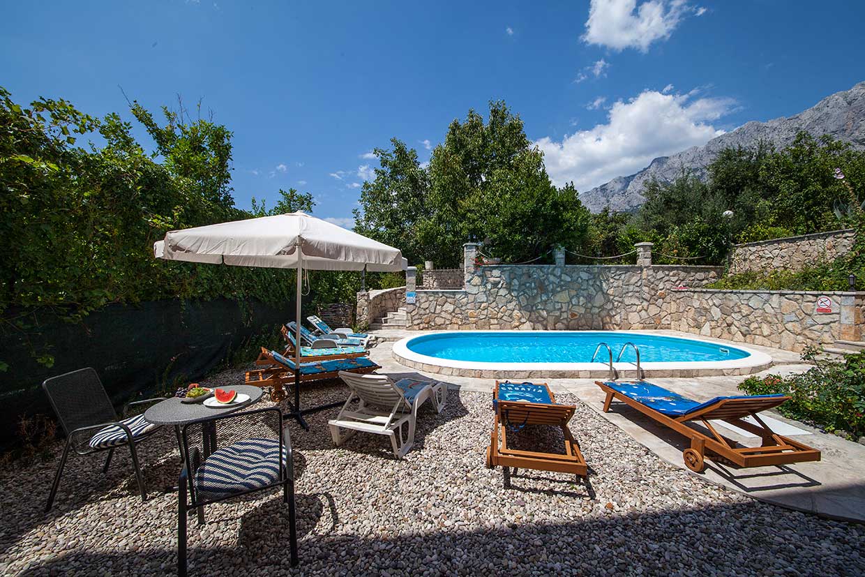 Makarska Kroatien - Ferienhaus mit Pool - Villa ART / 10