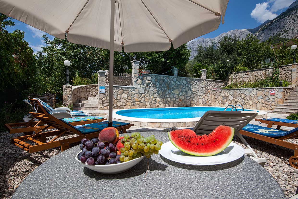 Makarska Kroatien - Ferienhaus mit Pool - Villa ART / 11