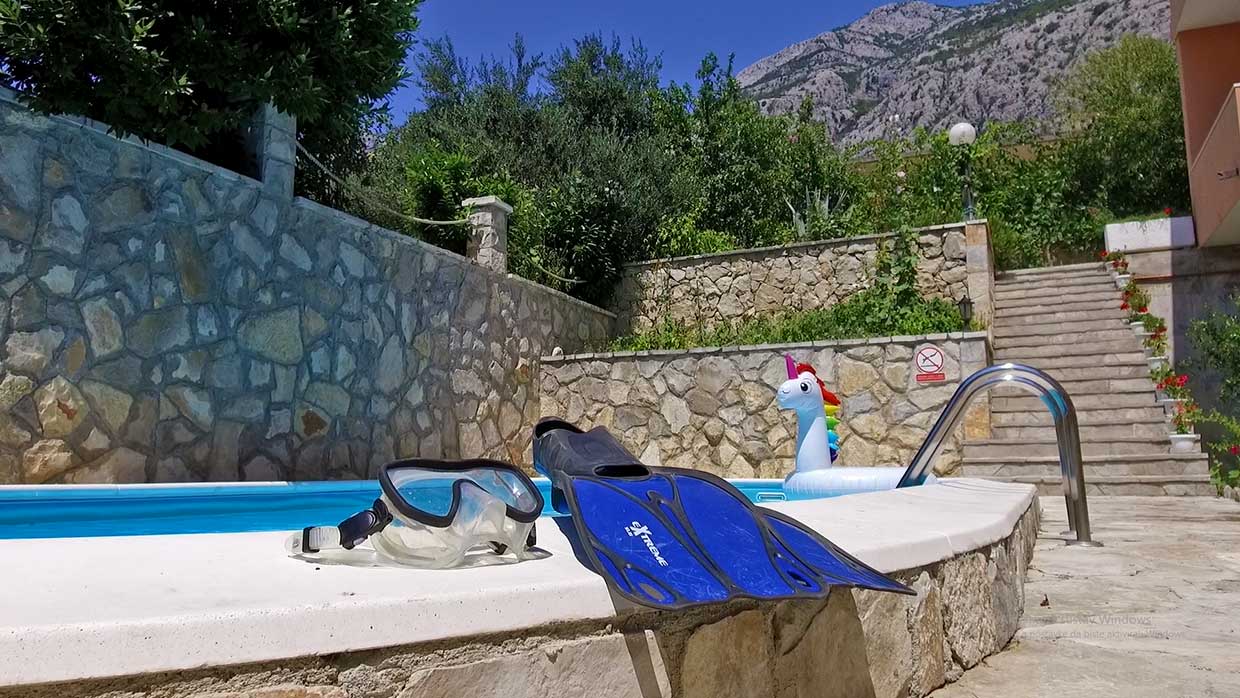 Makarska Kroatien - Ferienhaus mit Pool - Villa ART / 12