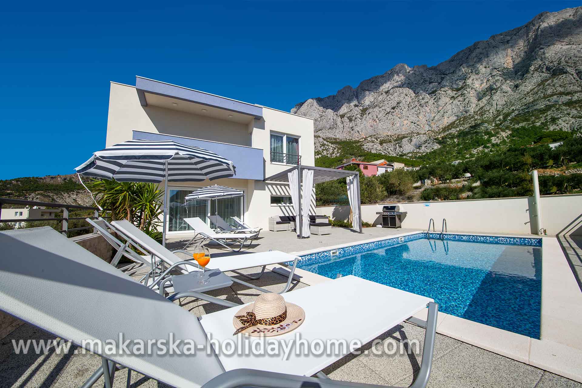 Croatia holiday house with Pool - Makarska - Villa Great Hill 2 / 06
