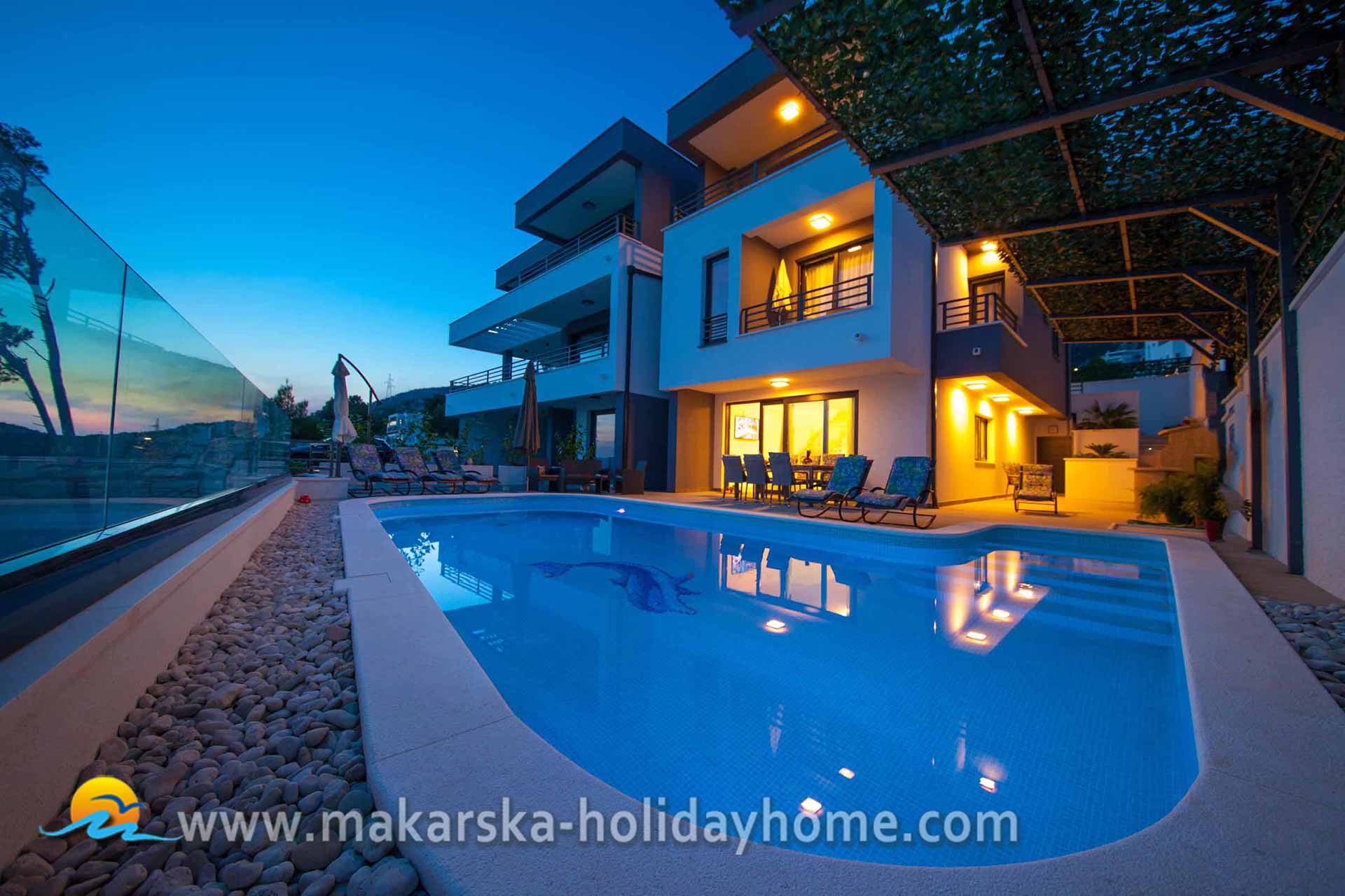 Makarska villa with Pool for 10 persons - Villa Matic / 96