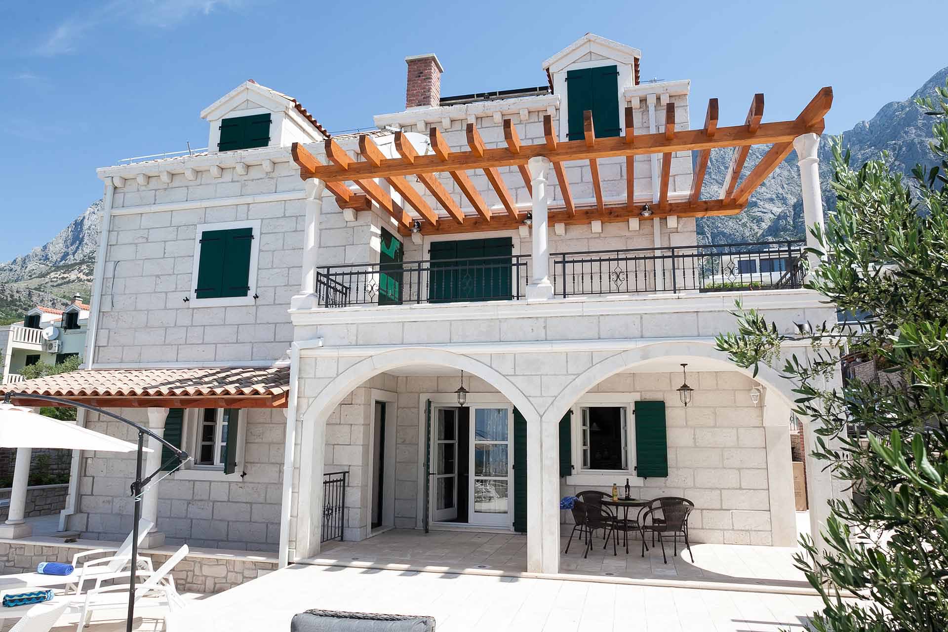 Luxus-Ferienhaus Kroatien mit Pool - Makarska Villa Srzic 1 / 14