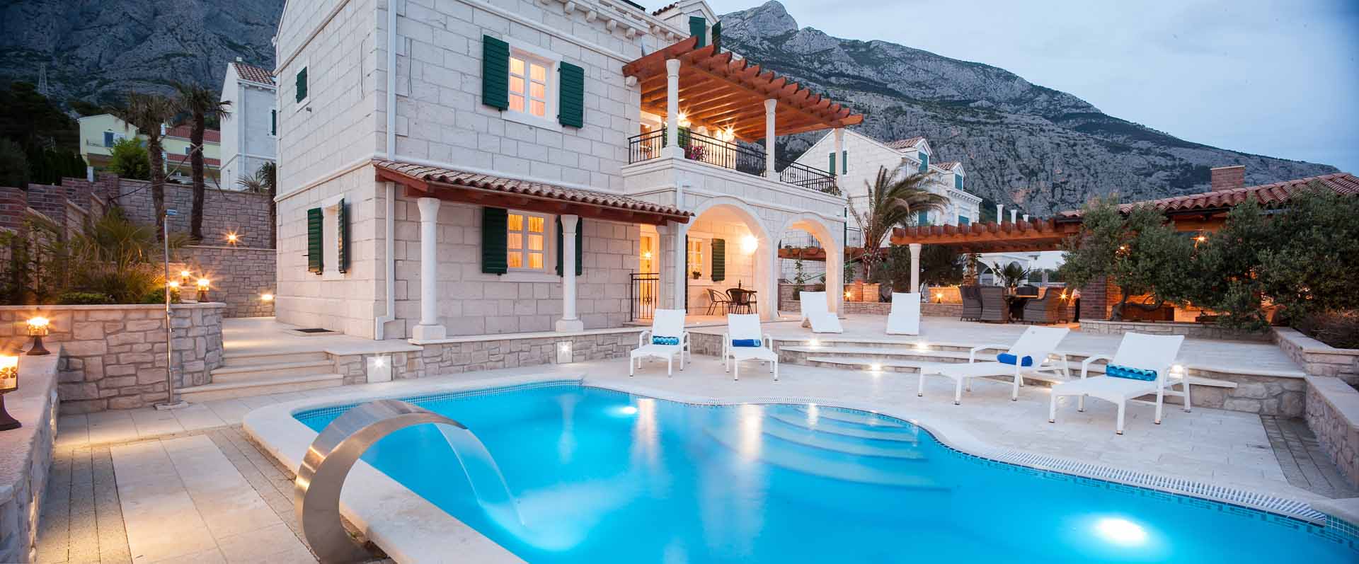 Luxus-Ferienhaus Kroatien mit Pool - Makarska Villa Srzic 1 / 69