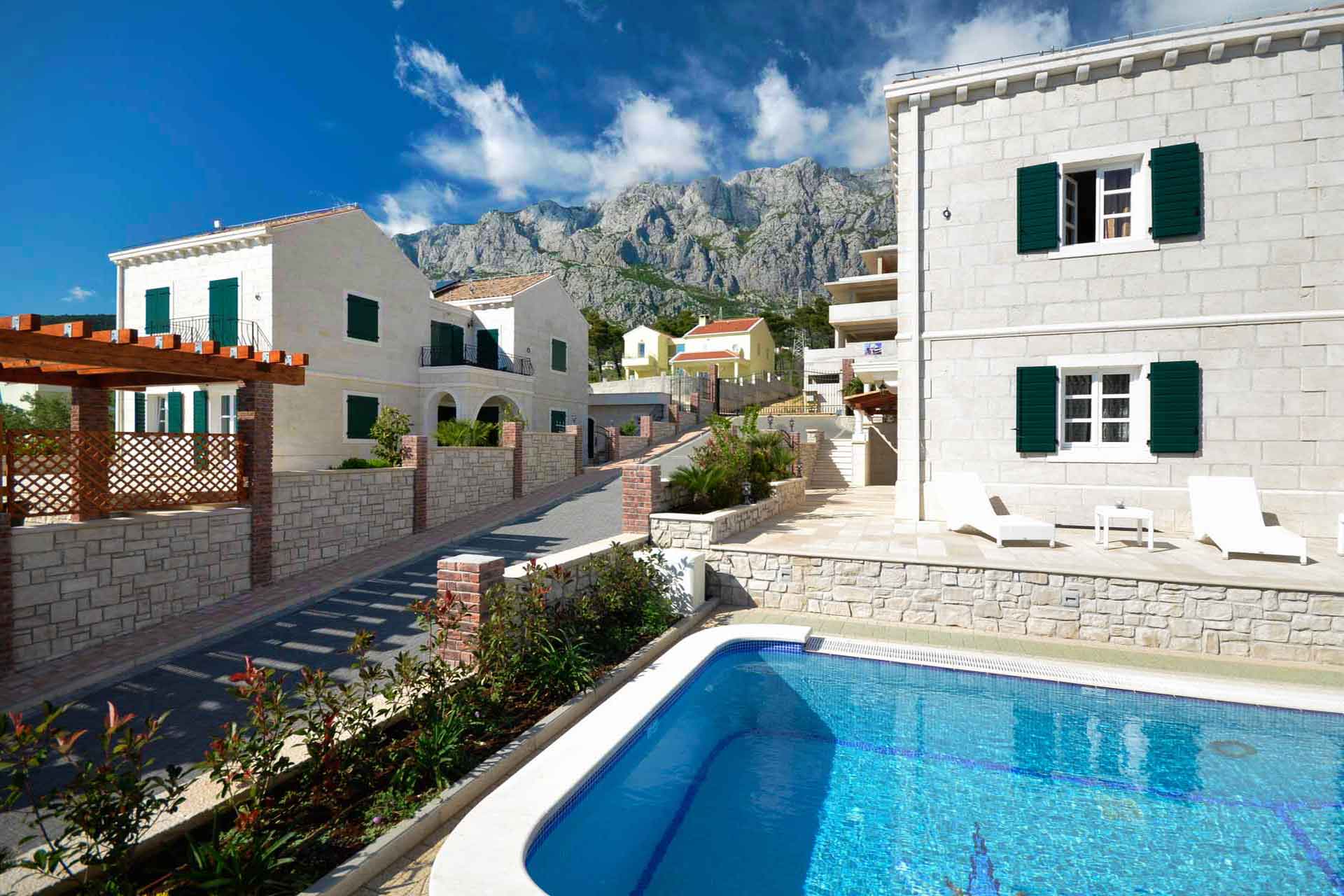 Makarska Kroatien - Ferienhaus mit Pool - Villa Srzic 4 / 03