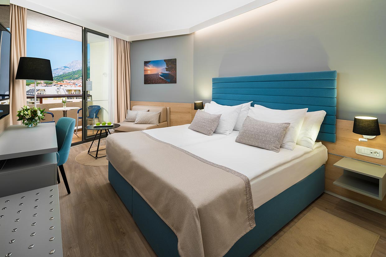 Hotel Meteor Makarska, superior soba s pogledom na more