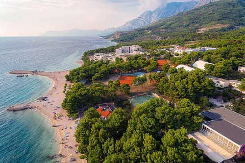 Hotell nära Makarska-stranden - Riviera Sunny Resort