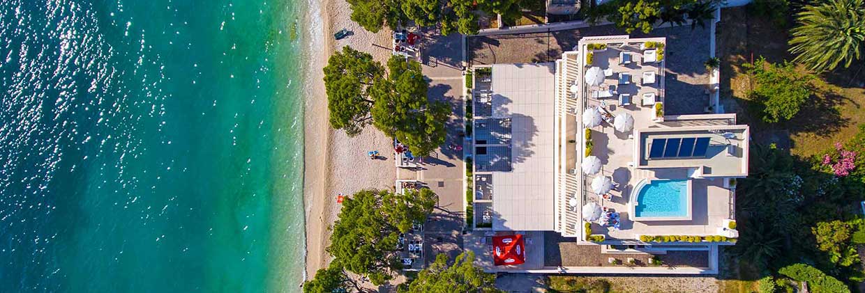 Makarska hotell på stranden - Villa Jadranka