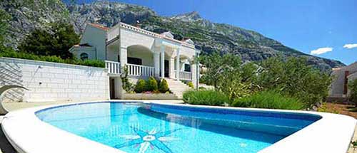 Ferienhaus Kroatien mit Pool - Makarska riviera