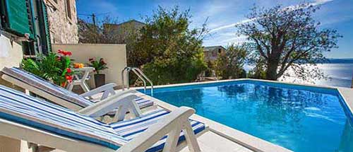 Ferienhaus Tucepi Kroatien mit Pool