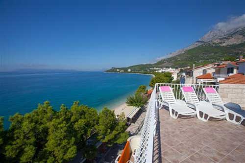 Appartements en bord de mer à Tucepi