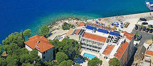 Hotel in Makarska sulla spiaggia