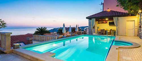 Makarska Kroatië Villa's met zwembad te huur