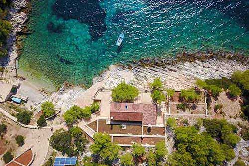 Casa Robinson din Hvar Croatia