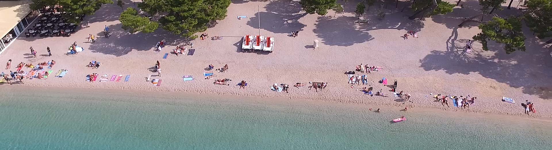 Makarska leiligheter på stranden