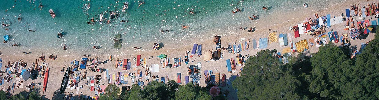 Leilighet Kroatia på stranden