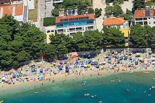 Pokoje nad morzem Makarska - Pokoje Plaža