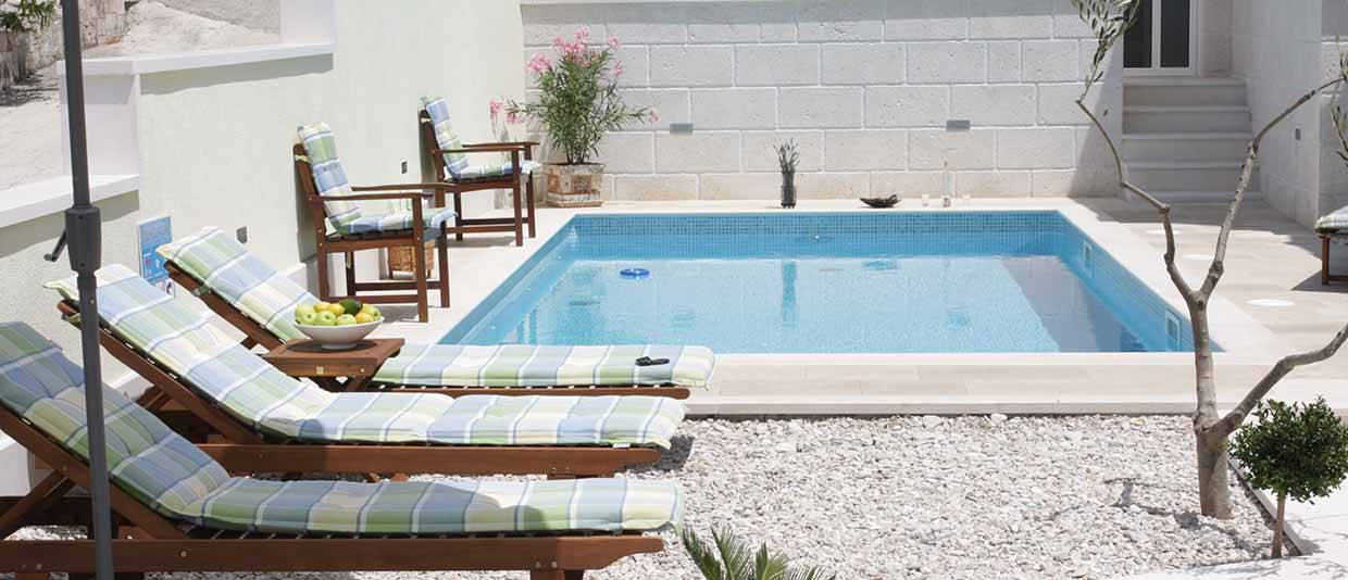 Ferienhaus Kroatien mit Pool privatem - Baska Voda