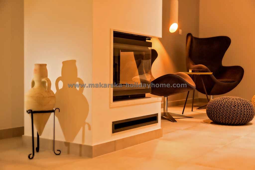 Fireplace - Villa Dubravka / 36