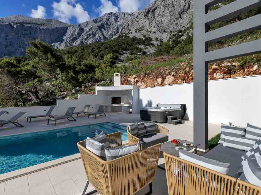 Makarska riviera villa with pool - Villa Nikolina / 04