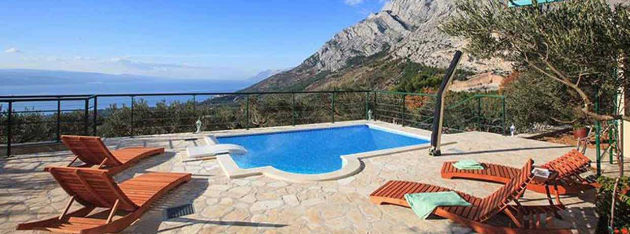 Ferienhaus Kroatien mit Pool, Baska Voda Villa Marijo
