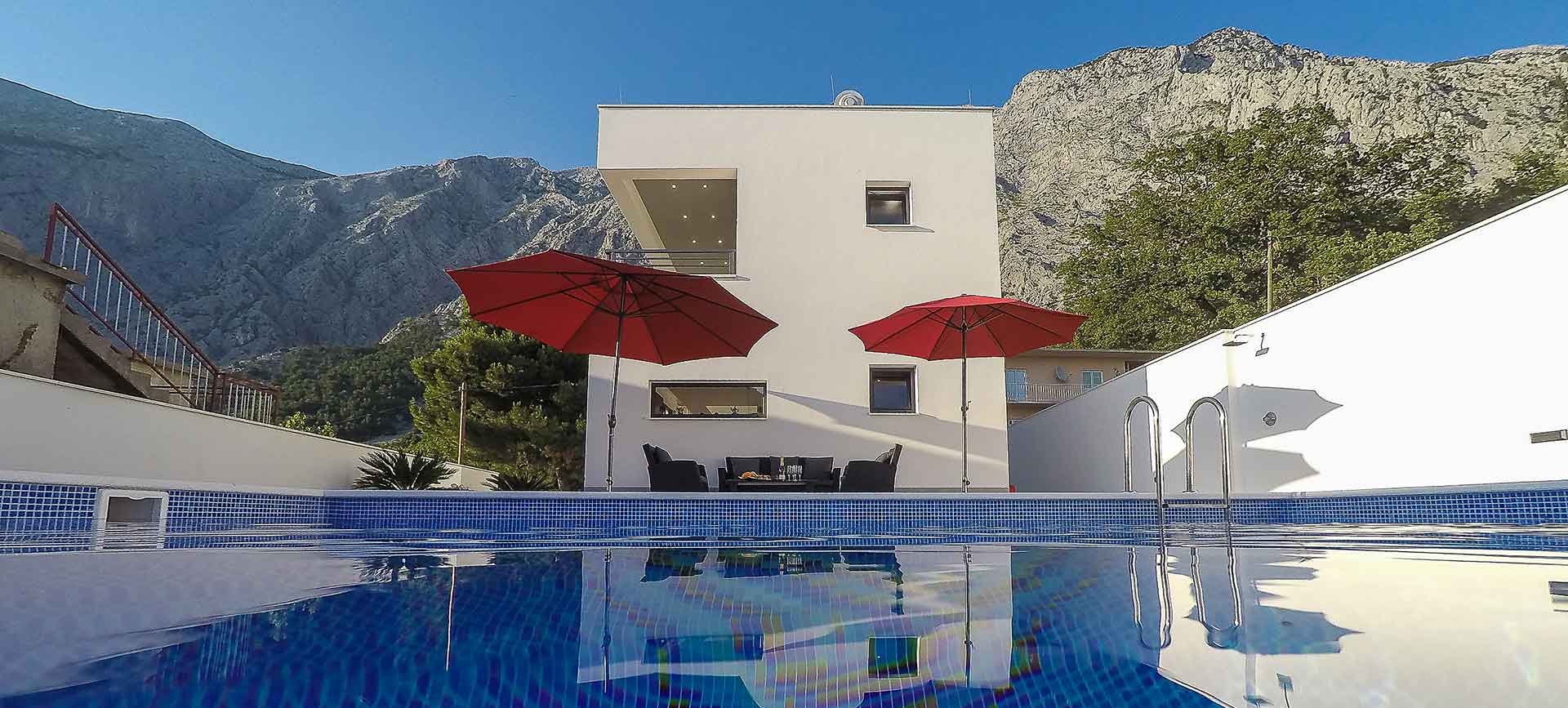 Ferienhaus Kroatien mit pool am Meer - Baska Voda - Villa Roso