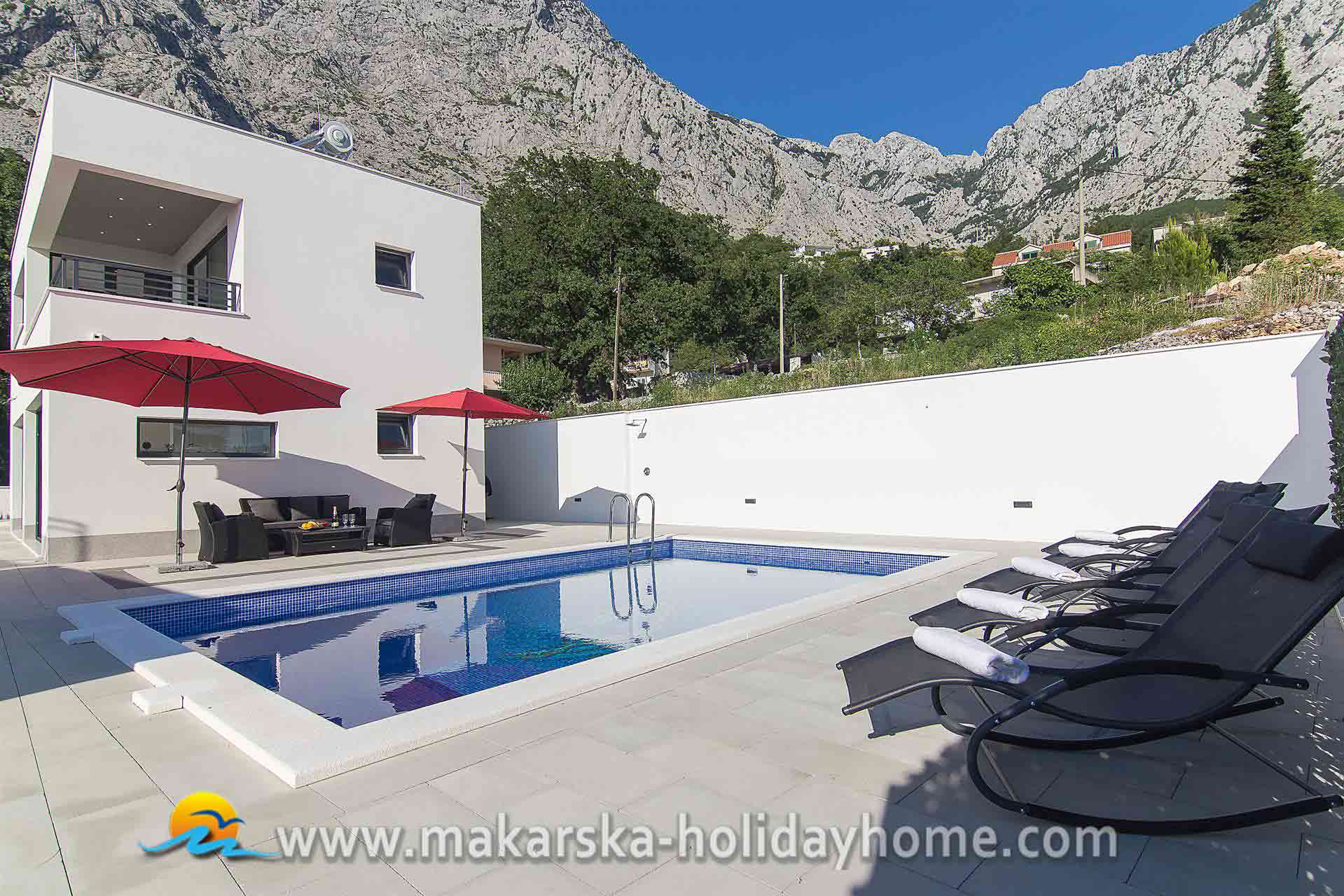 Makarska riviera - Villaer med basseng - Villa Roso / 04