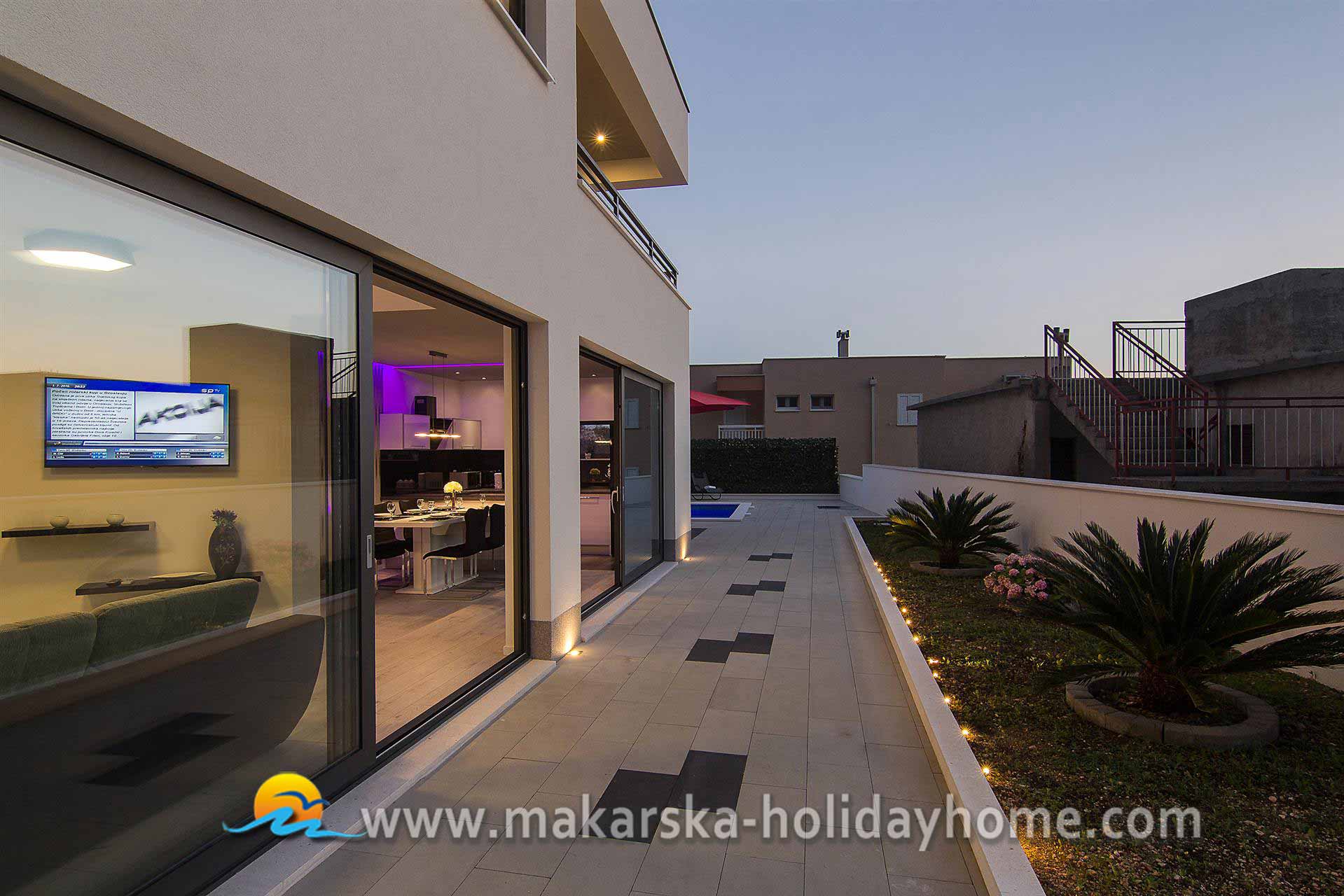 Baska Voda leie feriehus med basseng - Villa Roso / 38