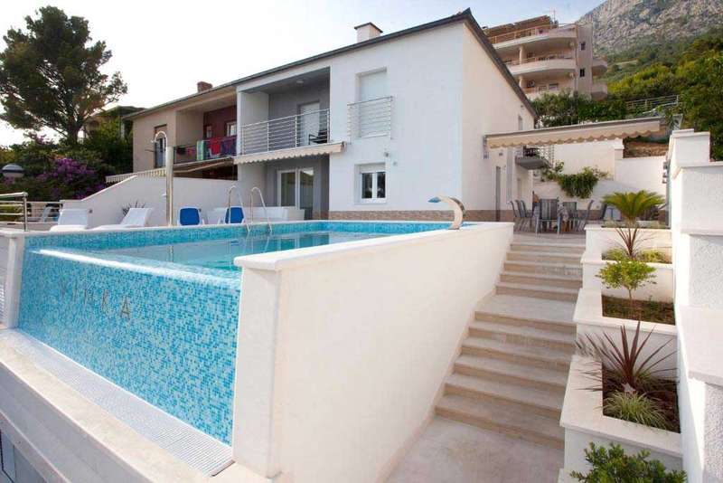 Villa i Brela med basseng - Villa Brzica Brela / 02