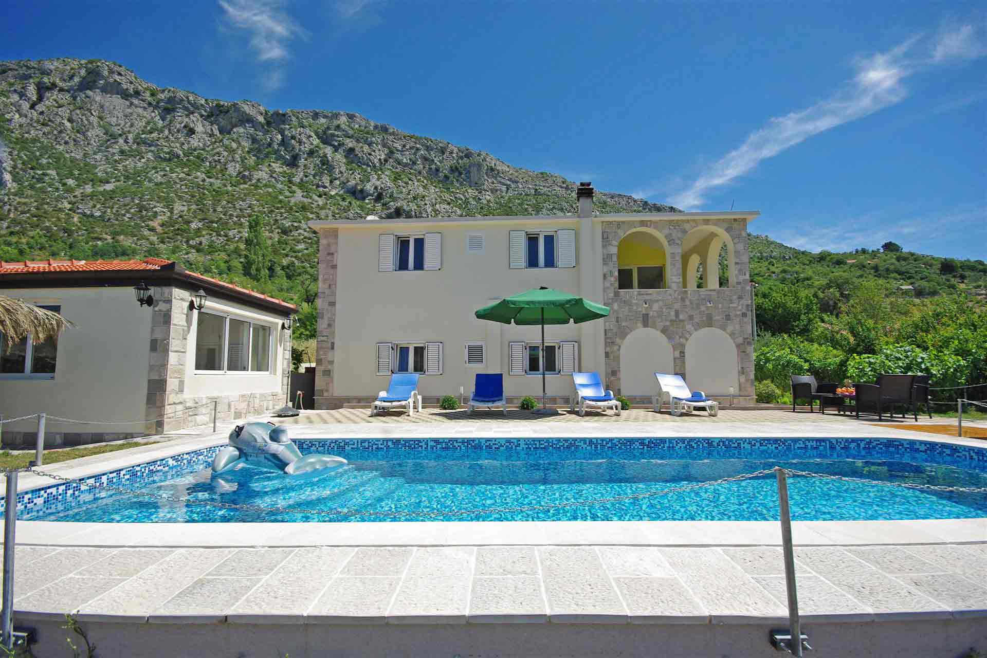 Ferienhaus Kroatien mit Pool - Makarska riviera - Villa Zavojane / 08