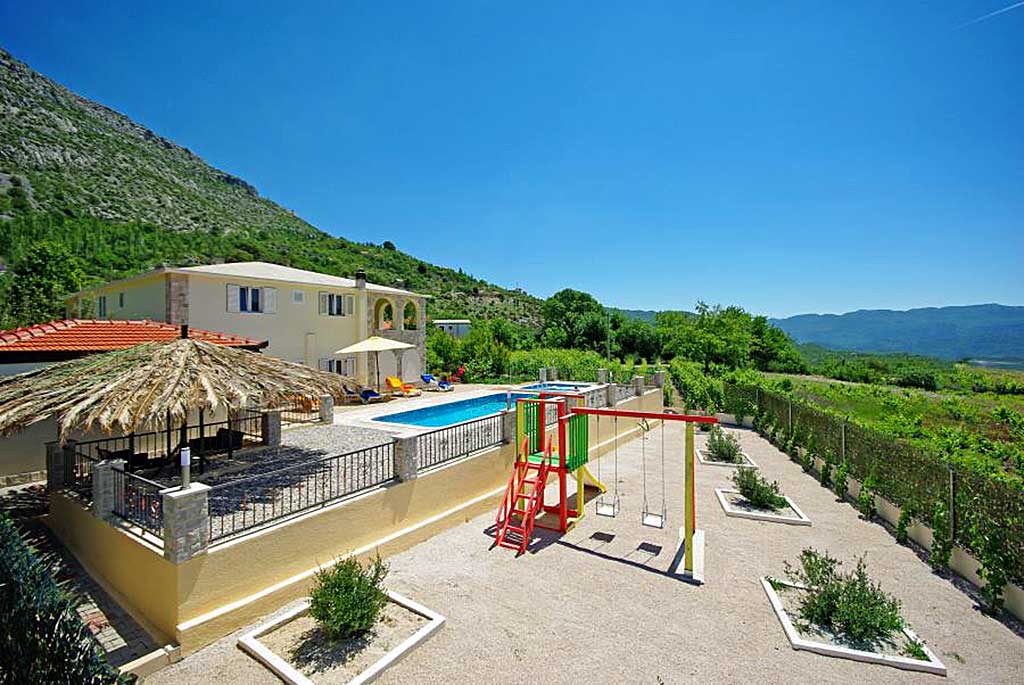 Stein villa med basseng i Kroatia - Makarska riviera - Villa Zavojane / 09