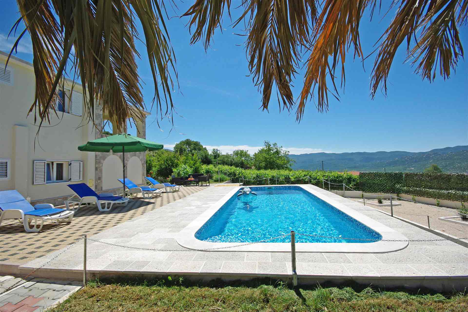 Stein Ferienhaus mit Pool Kroatien - Villa Zavojane / 15