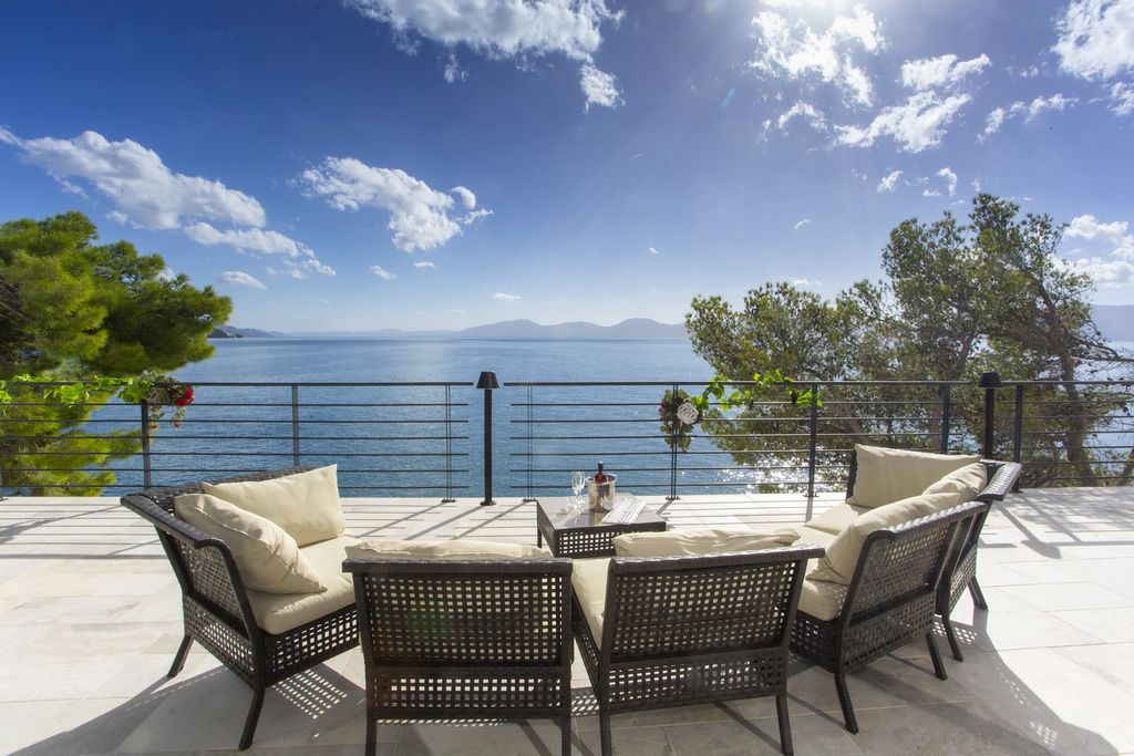 Terrasse mit Meerblick - Villa Dario / 12