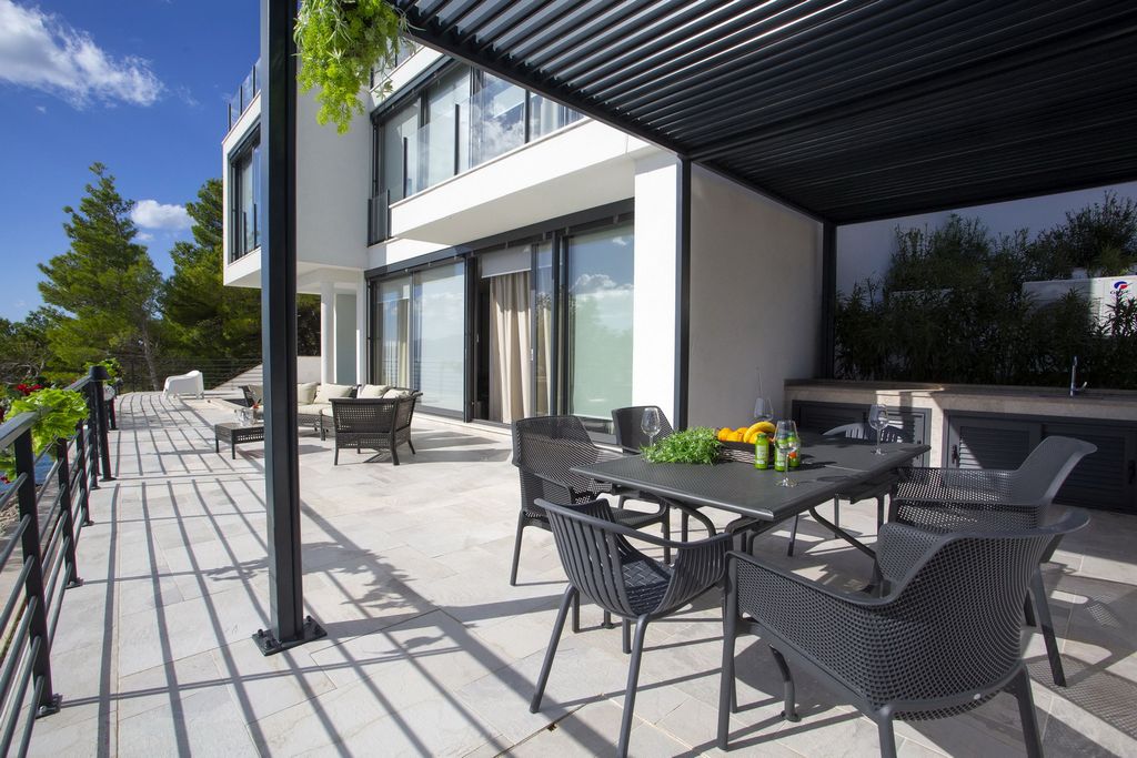 Terrace - Villa with pool Drvenik - Villa Dario / 16