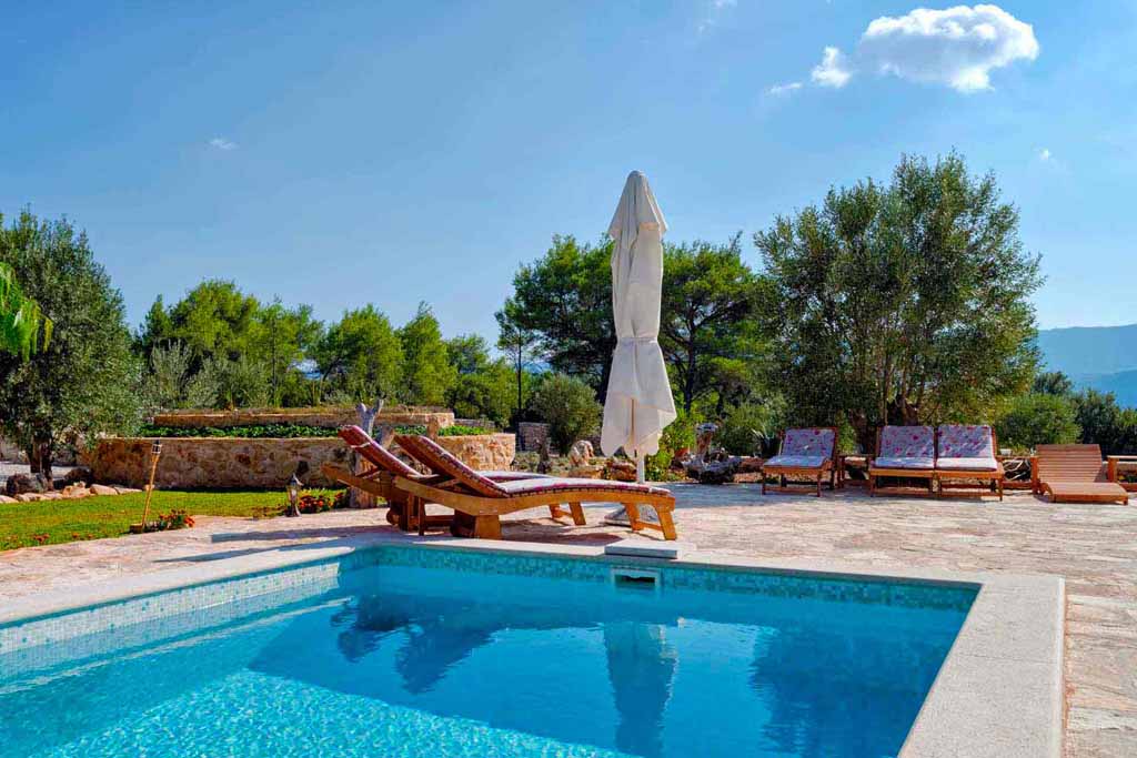 Ferienhaus Kroatien mit Pool, Hvar - Villa Harpocrates / 05