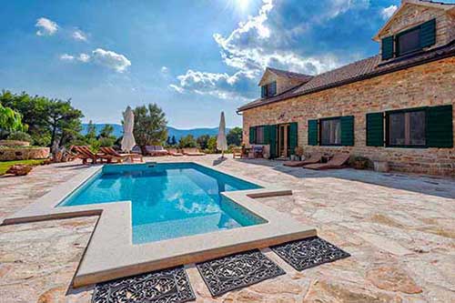 Ferienhaus Hvar luxus - Villa Harpocrates