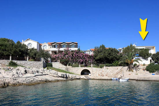 Island Hvar villa på stranden, Villa Jure