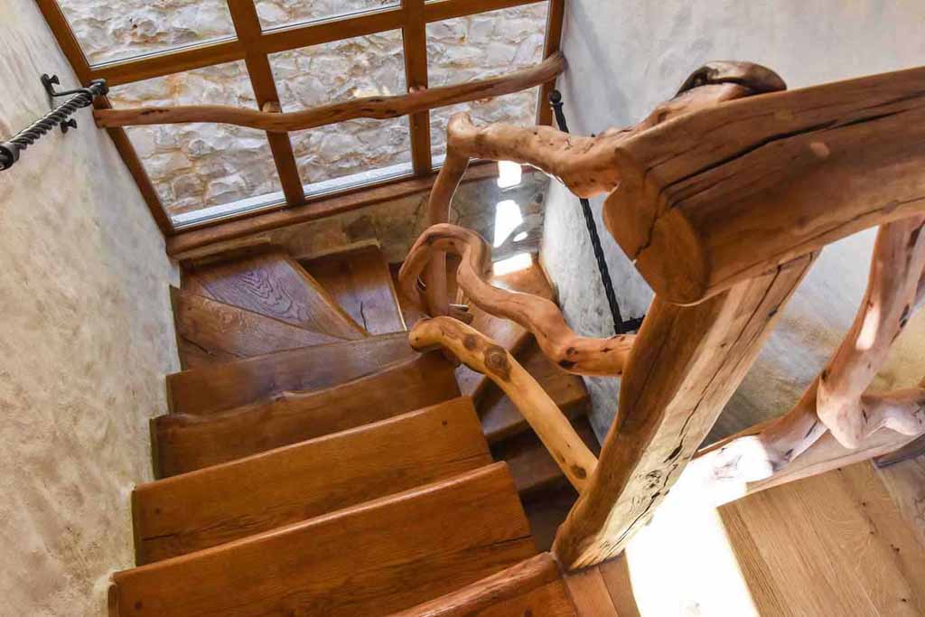 Escalier intérieur, Villa Rubin / 28