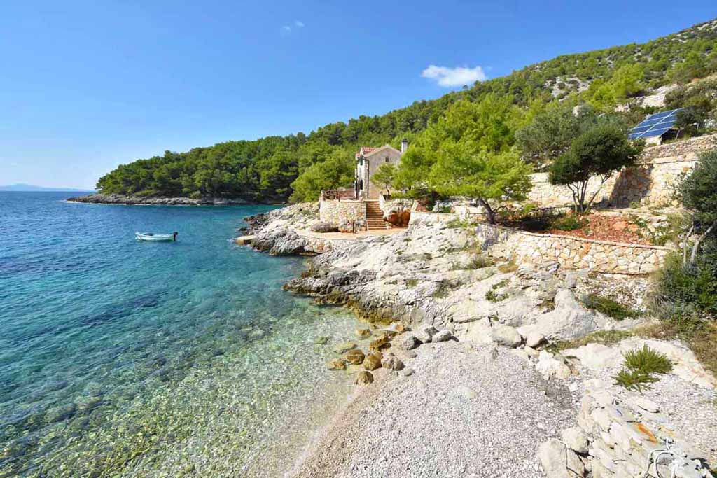 Hvar Kroatien hus på stranden, Villa Rubin / 43