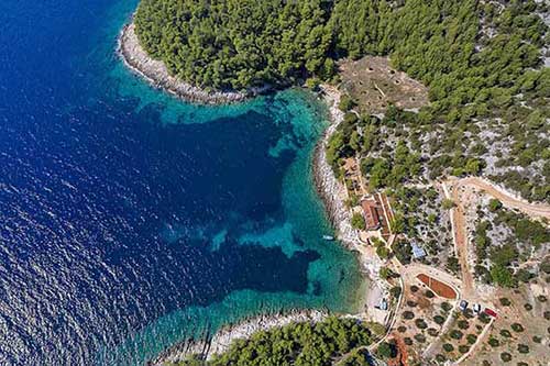 Wyspa Hvar bezpośrednio nad morzem, Villa Rubin