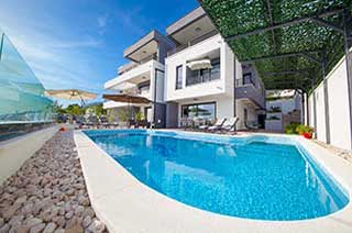 Ferienhäuser mit privatem Pool in Kroatien - Villa Matic Makarska