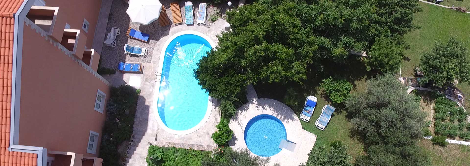 Hrvaška Hiša z bazenom - Makarska Villa Art
