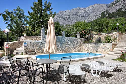 Makarska hyra semesterhus med pool - Villa Art