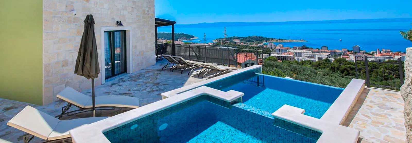 Ferienvilla Makarska mit Pool - Villa Bellevue