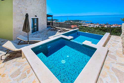 Villa Makarska mit Pool - Villa Bellevue